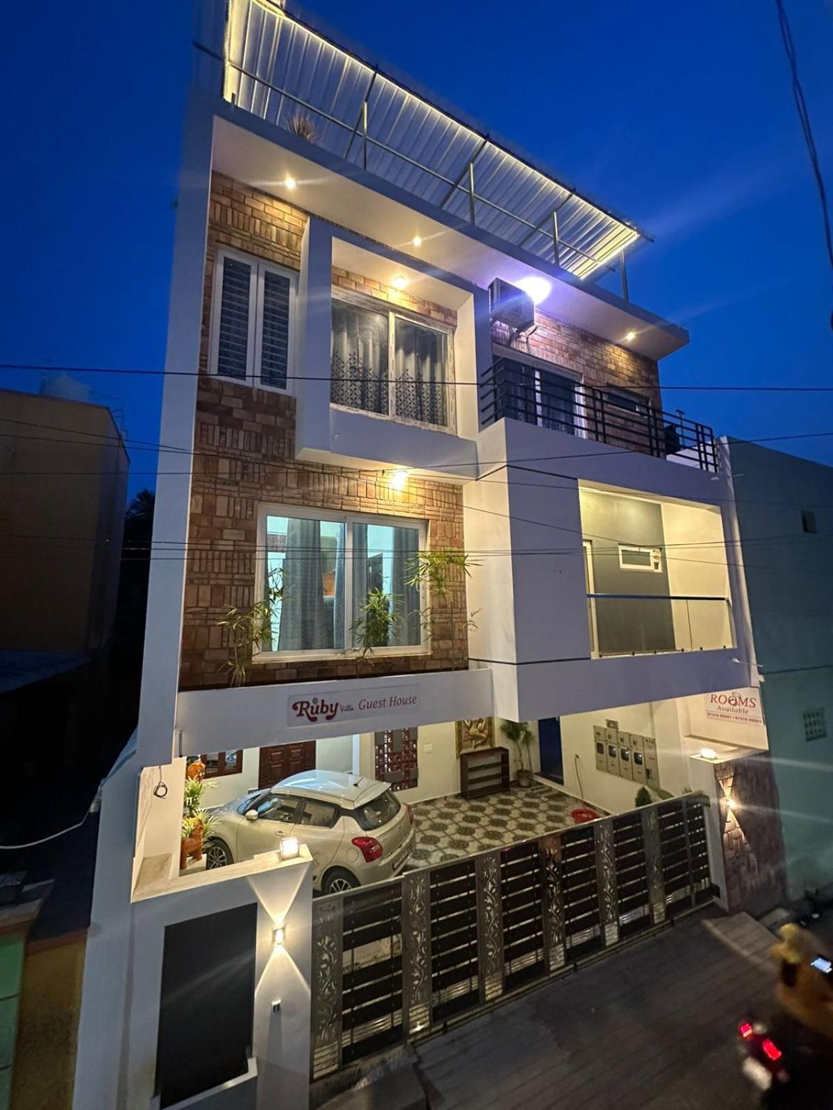 Ruby Villa Pondicherry Esterno foto