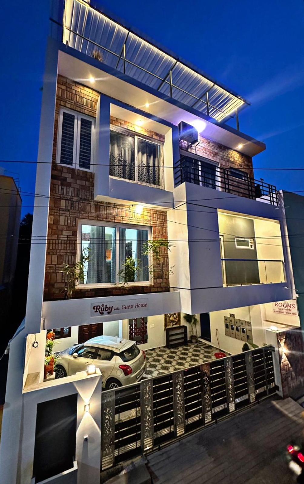 Ruby Villa Pondicherry Esterno foto
